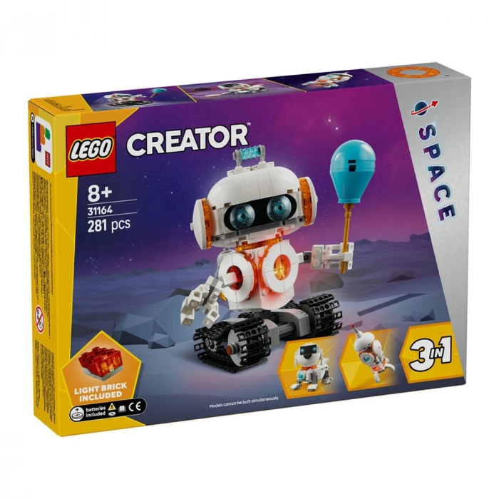 31164 Lego Creator 3in1 - Uzay Robotu 281 parça +8 yaş