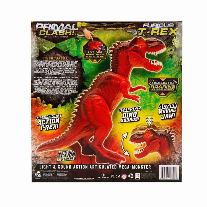 37087  Sesli ve Işıklı Dinazor Oyun Seti