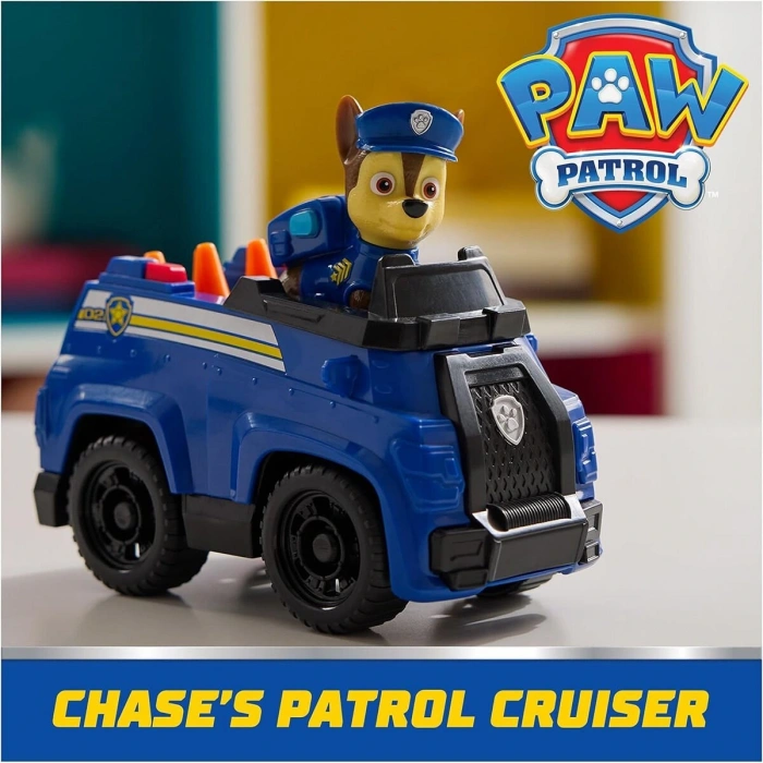 37502 SUN-SPM-FİGÜR PAW PATROL TEMEL ARAÇLAR CHASE