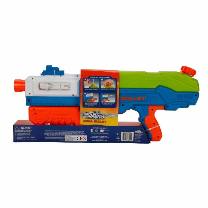 38200 Water Warriors Aqua Bullet Su Tabancası 58,7 cm -Sunman
