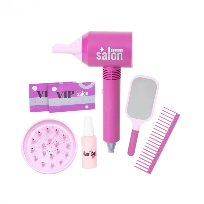 4377 Sesli ve Işıklı  Saç Tasarımı Güzellik Seti -Sunman