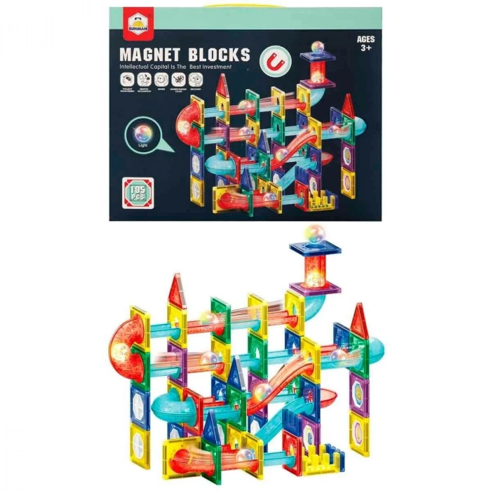 4400 SUN-YFN-MANYETİK BLOK IŞIKLI 105PRÇ