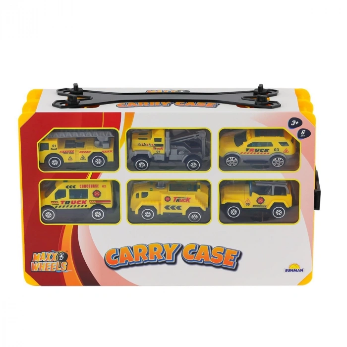 4515 Taşıma Çantalı Araç Seti 1:64 -Sunman