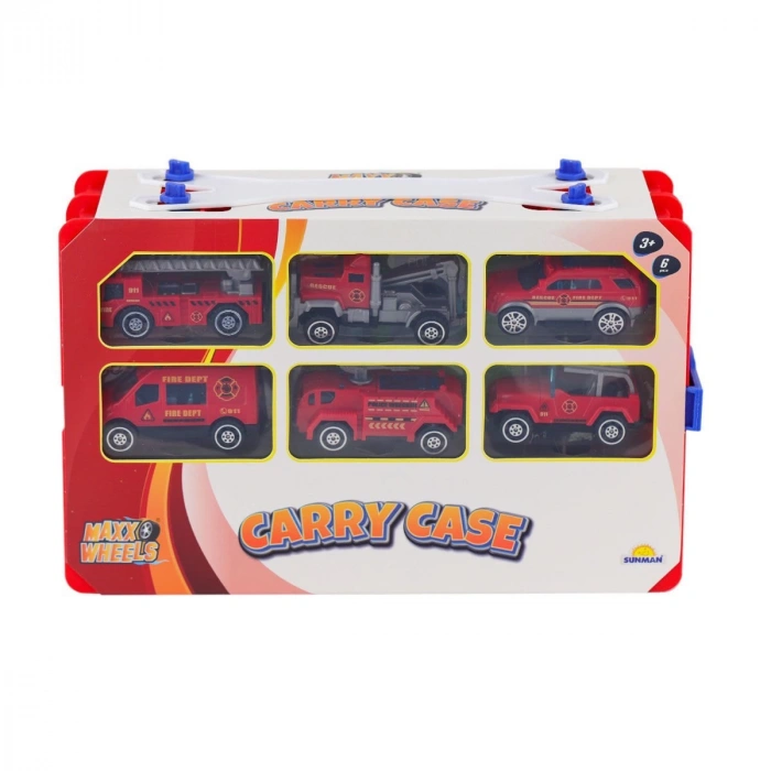 4515 Taşıma Çantalı Araç Seti 1:64 -Sunman