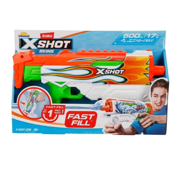 4583 X-Shot Skins Hyperload Fast Fill Su Tabancası 34 cm