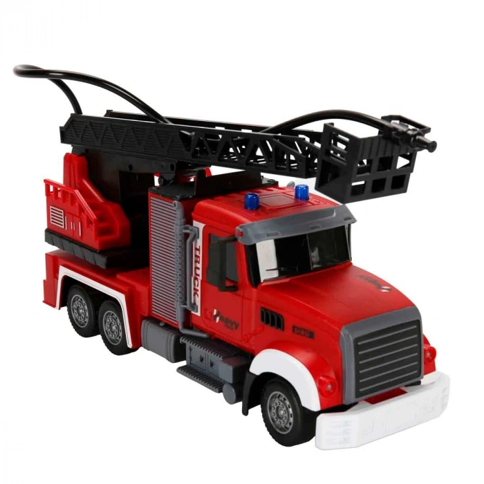 5092 SUN-RST-RC KAMYON 1 12 İTFAİYE FF SES IŞIK 3 7V USB 2 4 GHZ