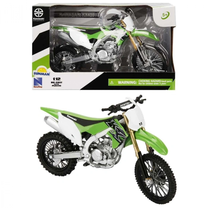 57483 SUN- Kawasakı  KX450 Yeşil 1:12