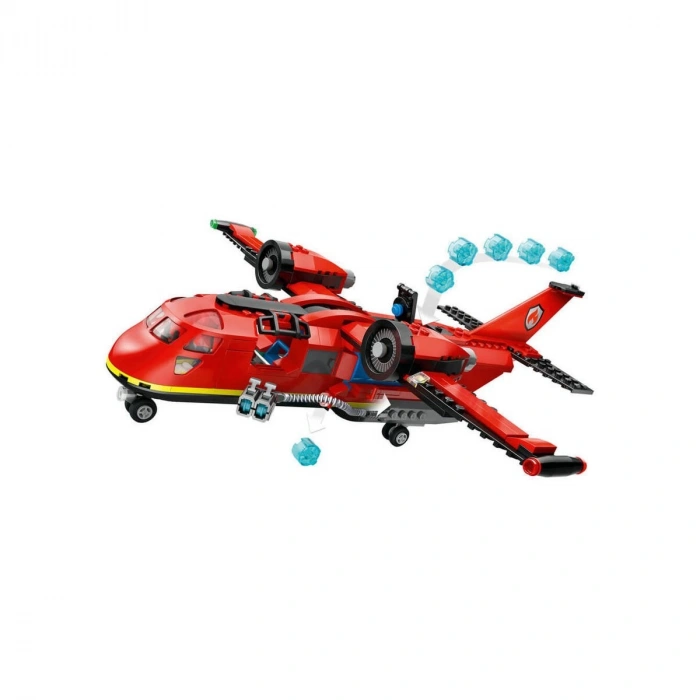 60413 Lego City İtfaiye Kurtarma Uçağı 478 parça +6 yaş