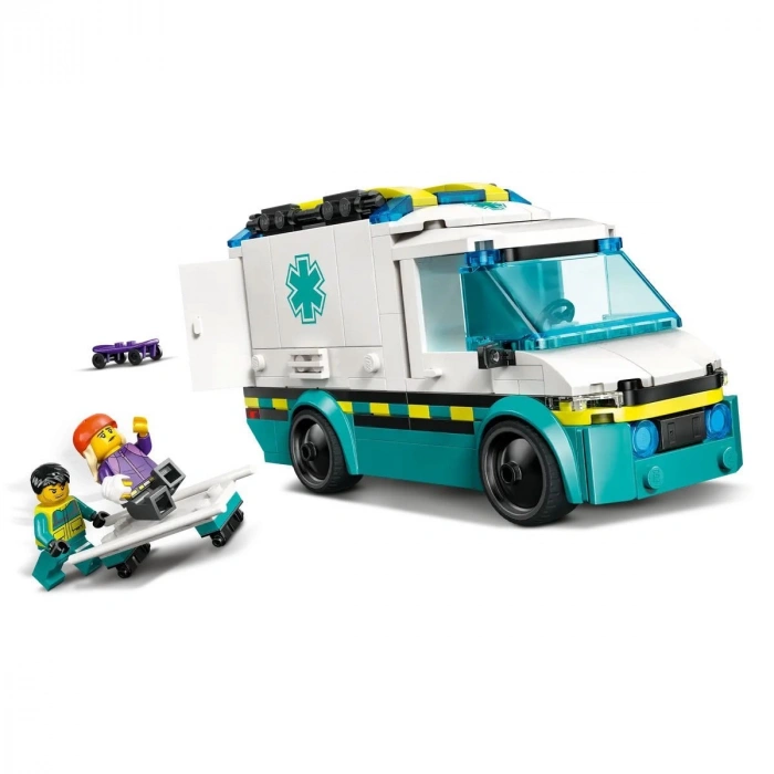 60451 Lego City Acil Yardım Ambulansı 184 parça +5 yaş
