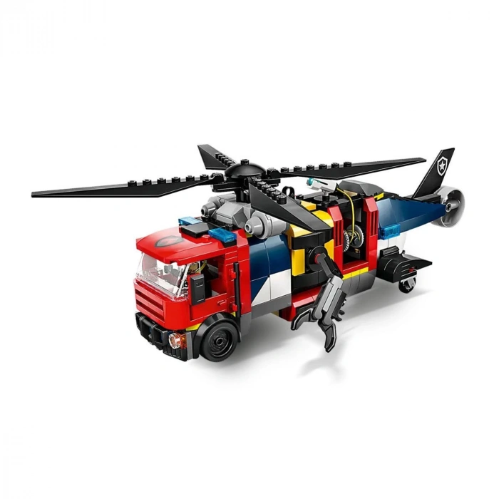 60462 Lego City Helikopter, İtfaiye Kamyonu ve Denizaltı 874 parça +7 yaş