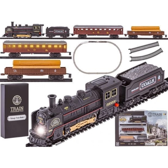 621B RETRO VAGONLARI IŞIKLI LÜX TREN