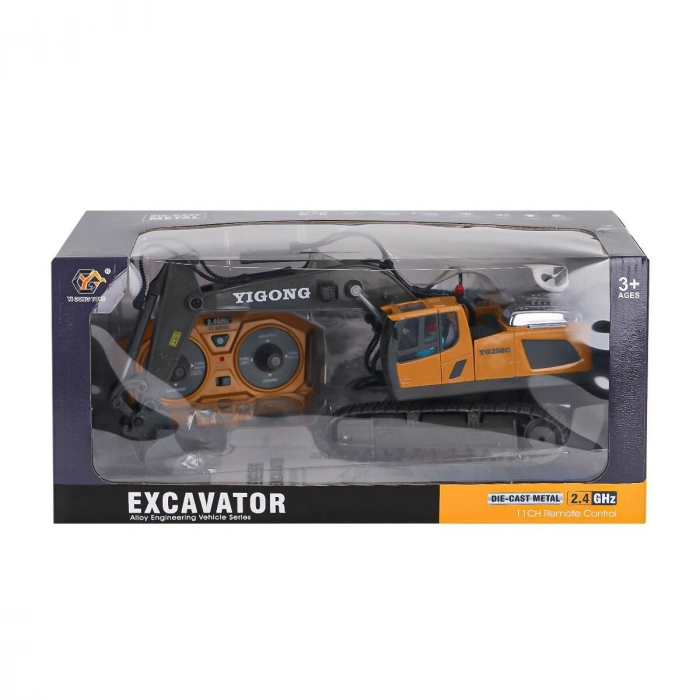 689-369 Kumandalı Sesli Işıklı Ekskavatör -Gepettoys