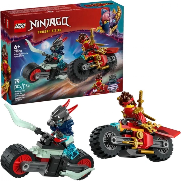 71838 Lego Ninjago Kainin Motosiklet Yarışı 79 parça +6 yaş