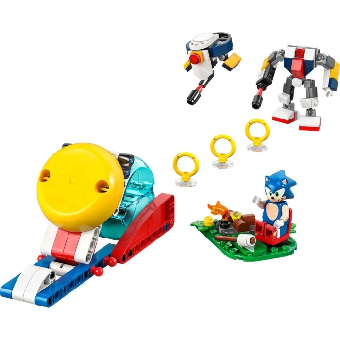 77001 Lego Sonic the Hedgehog Sonicin Kamp Ateşi Çarpışması 177 parça +7 yaş