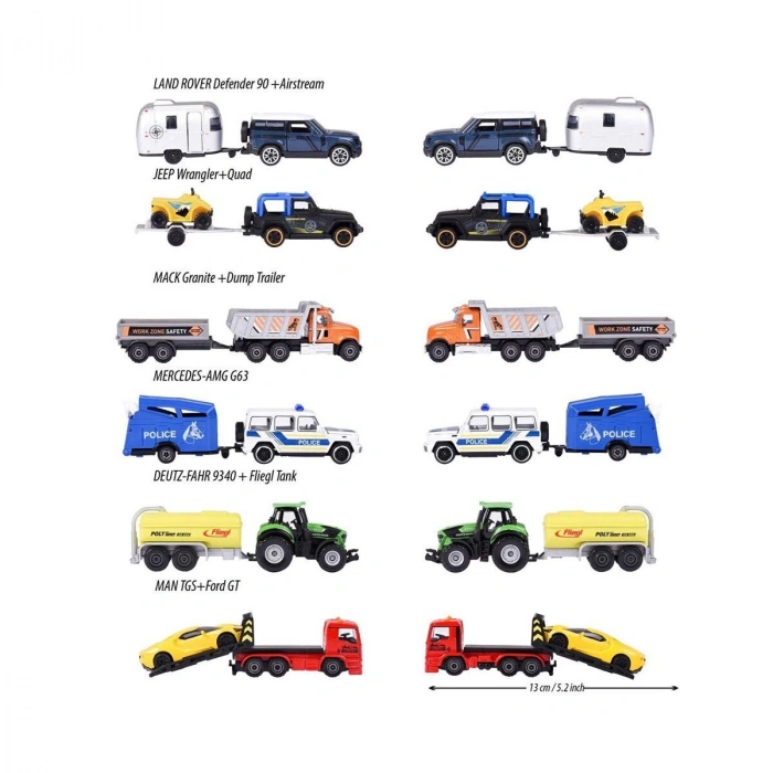 8503002001 City Trailer 6-asst