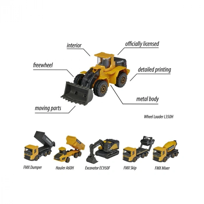 8503100000 Volvo Construction Premium 6-asst