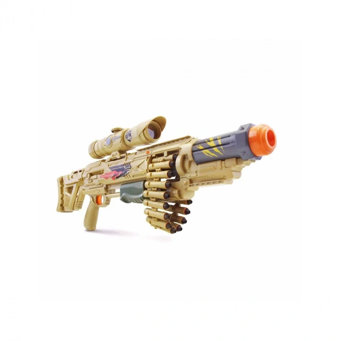 91955 Belt Blitzer 18 Mermili Sünger Dart Atan Silah -Sunman