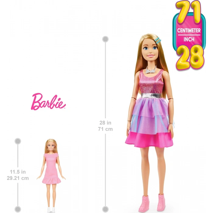 Barbie, Büyük Prenses Bebek, 71 Cm, HJY02