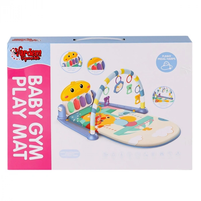 BIB-698-93-94 Pianolu Ördek Bebek Oyun Halısı