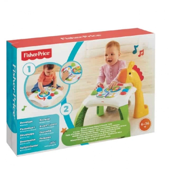 Fisher-Price Melodili Zürafa Aktivite Masası, CCP66