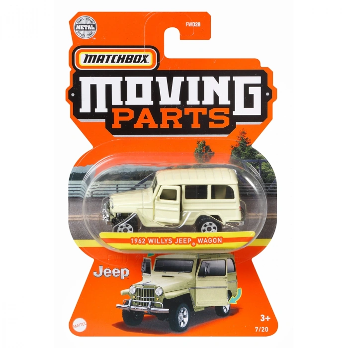 FWD28 Matchbox™ 1:64 Arabalar (Açılır parçalar) Asorti Seçilemez.