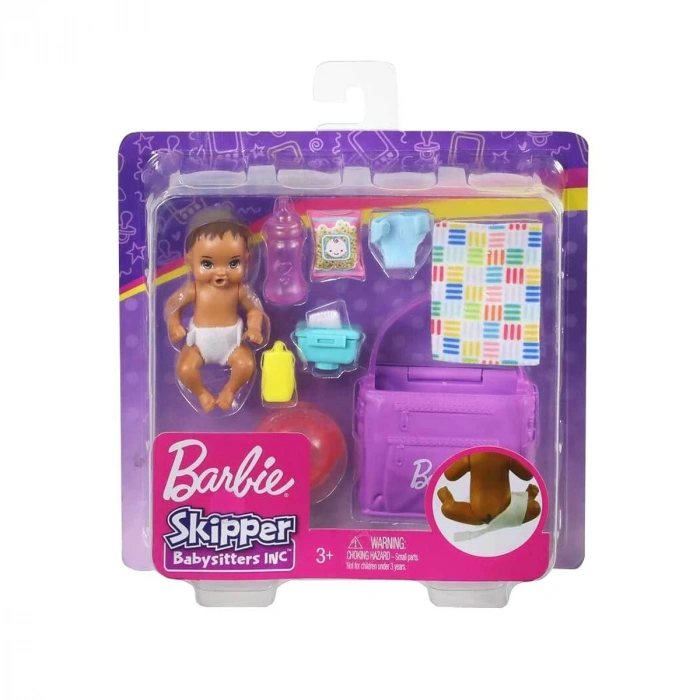 GHV83 Özellikli Minik Bebekler Barbie Bebek Bakıcısı