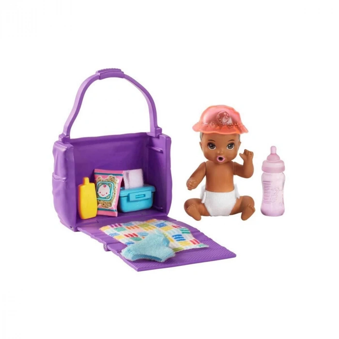 GHV83 Özellikli Minik Bebekler Barbie Bebek Bakıcısı