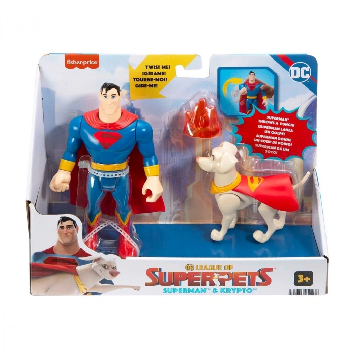 HGL01 Imaginext DC League of Super Pets - Kahramanlar ve Hayvanlar