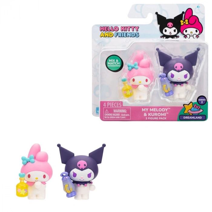 HKT06100 Hello Kitty 2li Mini Figür HKT0151-HKT0159