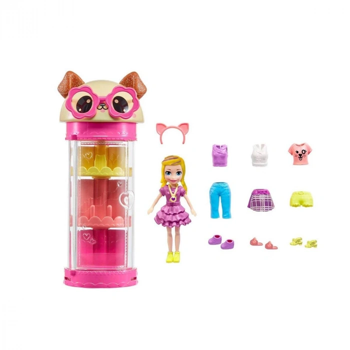 HKW04 Polly Pocket Moda Eğlencesi Oyun Setleri