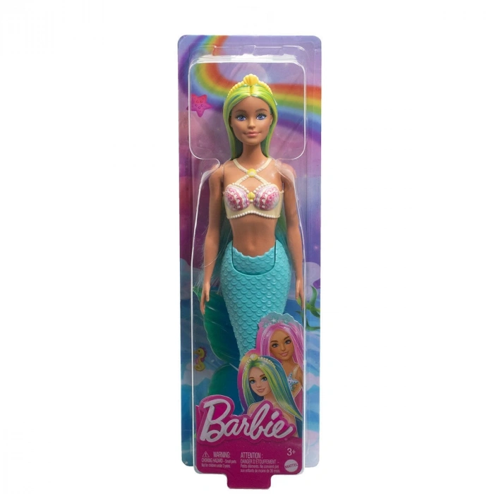 Dreamtopia Barbie Denizkızı Bebek, HRR02