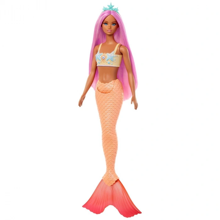 Dreamtopia Barbie Denizkızı Bebek, HRR02