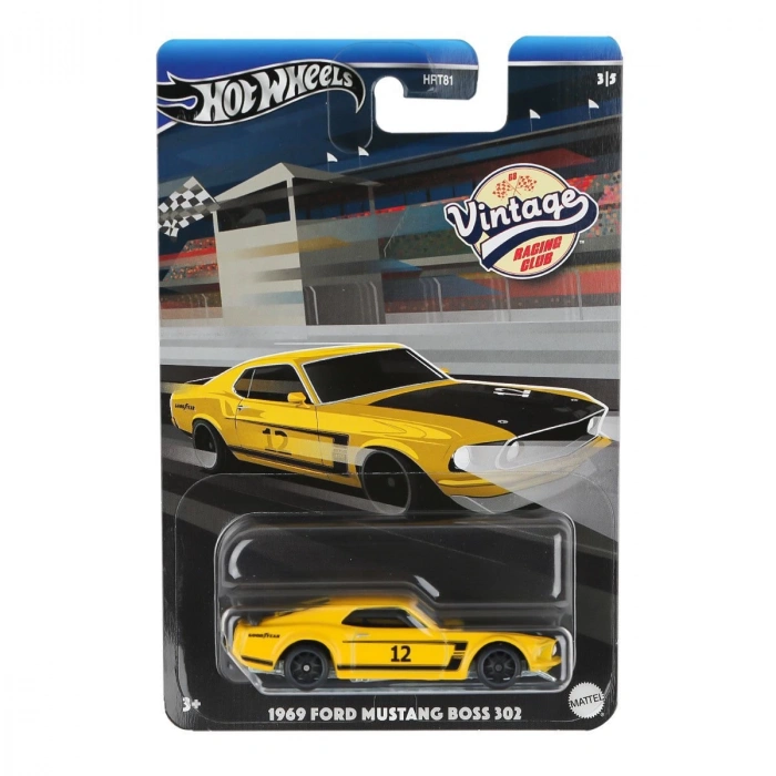 HRT81 Hot Wheels Vintage Temalı Arabalar