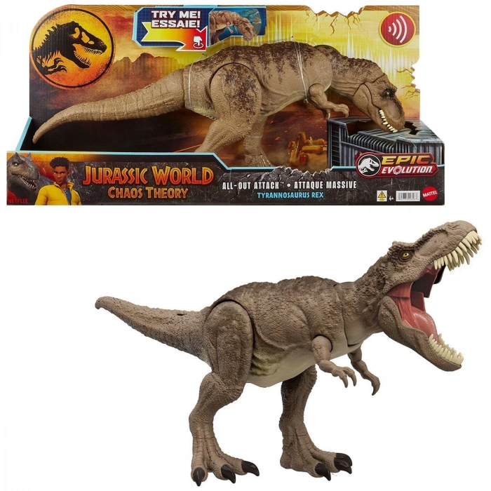 HXF53 Jurassic World Saldırgan T-Rex Figürü