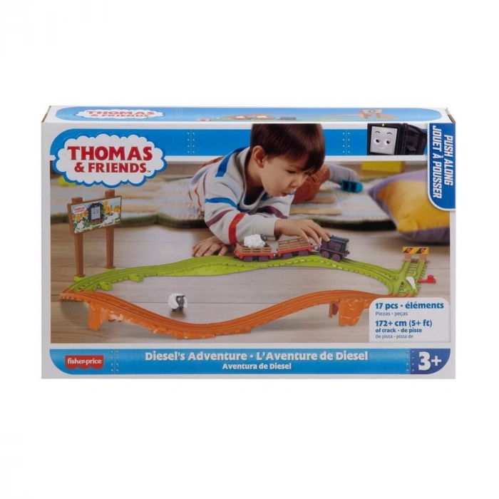 HXJ90 Thomas ve Arkadaşları - Plastik Ray Oyun Seti