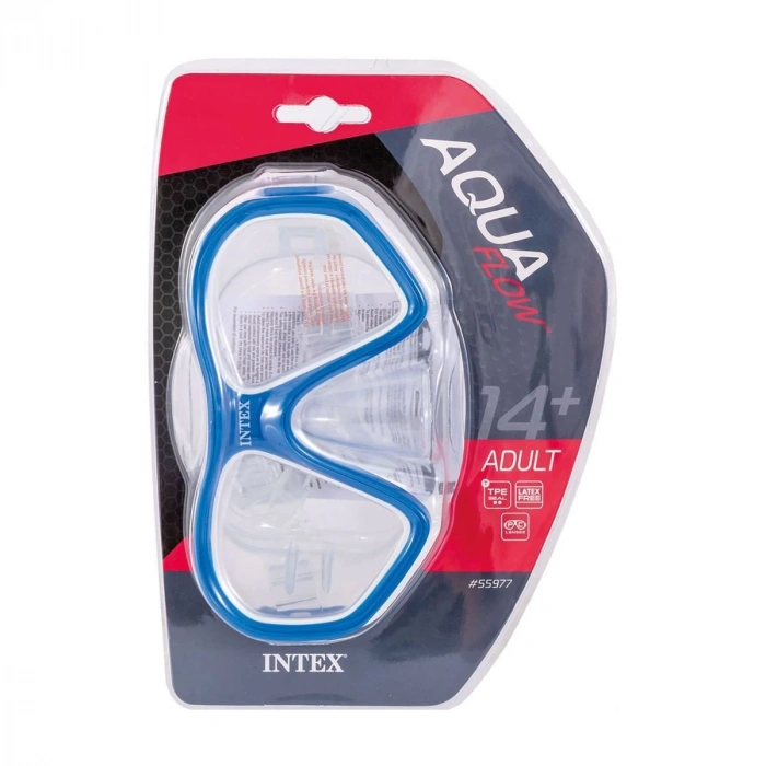 IG55977 Intex Reef Rider Yüzücü Maskesi Mavi 14+ Yaş