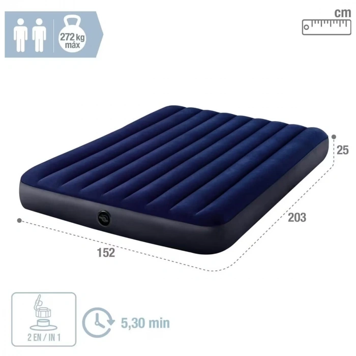 IK64755 Intex King Dura Beam Yatak 183X203X25