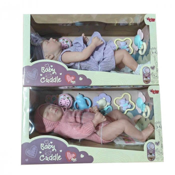 KNG-902-5 905-2 KUT 43 CM GERÇEKÇİ BEBEK VE