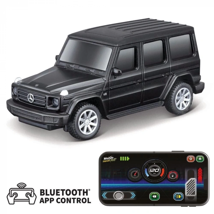 MAY 20052 Maisto 1:41 APP Control Kumandalı Metal Araba - Mercedes-Benz G-C