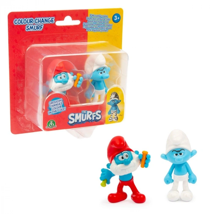 PUF34000 Şirinler Renk Değiştiren 2li Figür Paketi