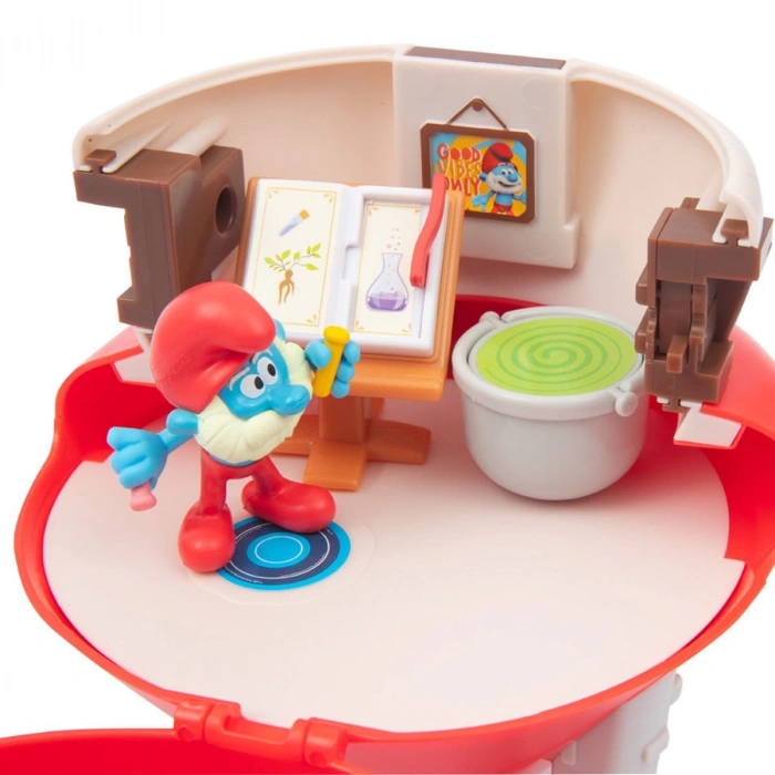 PUF40000 Şirinler Şirin Baba Mantar Evi Oyun Seti