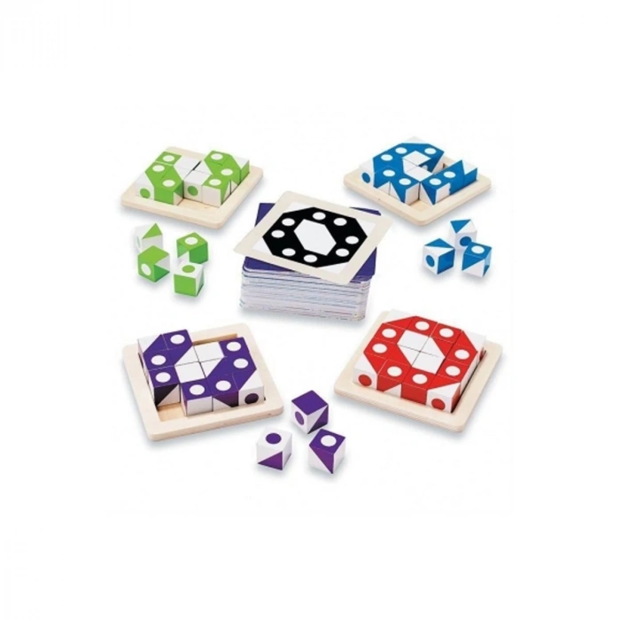 ZMK-44002 Mind Q-Bitz Görsel Beceri Küpleri