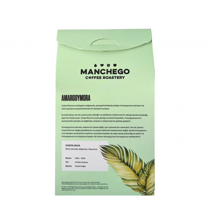 COSTA RICA-AMARGOYMORA 180GR(ÇEKİRDEK)