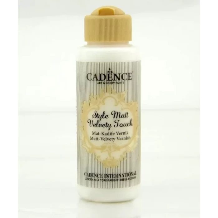 Cadence Akrilik Vernik Su Bazlı Parlak-Mat-Yarı Mat Gloss120ml