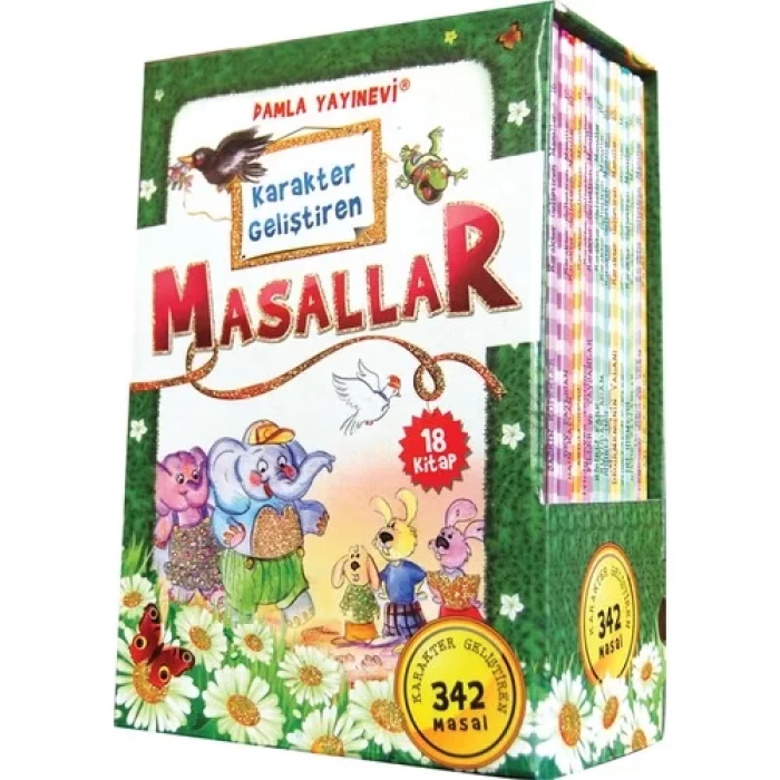 Damla Karakter Geliştiren Masalar (18 Kitap)