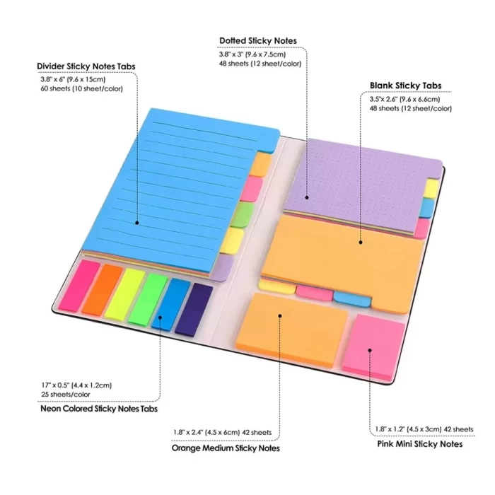 Kraf Yapışkanlı Notebook Set 2210