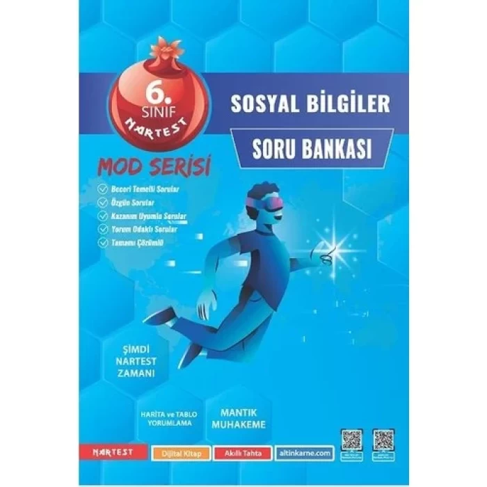 Nartest 6.Sınıf Mod Sosyal Bilgiler Soru Bankası