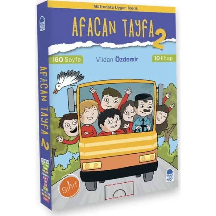 Mavi Kirpi Afacan Tayfa 2 Set ( 10 Kitap )