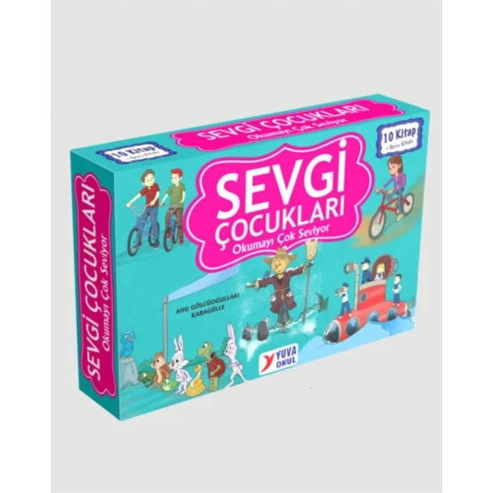 Yuva 1.Sınıf Sevgi Çocukları Okumaya Anlıyor 10 Kitap