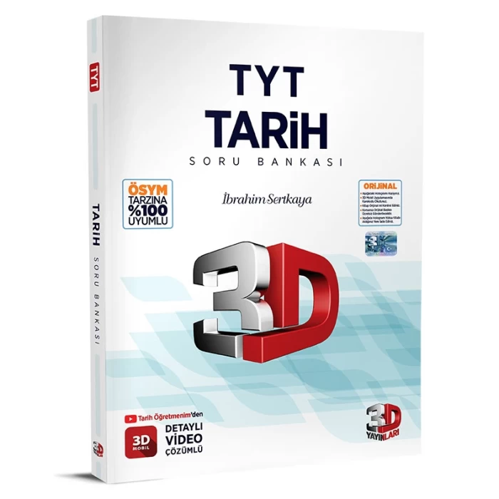 3D Tyt Tarih Soru Bankası 2023